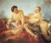 Francois Boucher The Education of Amor oil painting reproduction